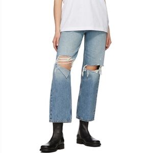 RE/DONE 90’s Crop Low Slug Jeans